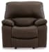 Leesworth - Dark Brown - Power Rocker Recliner