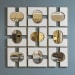 Embrace - 24" x 24" Square Mirror - White