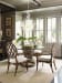 Bali Hai - Latitude Dining Table With 54" Glass Top - Dark Brown