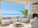 Ocean Breeze Promenade - Round Cocktail Table - White