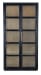 Linville Falls - Shou Sugi Ban Curio Cabinet - Black
