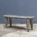 Fade To Black - Wood Bench - Black / White