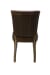 Beale - Leather Side Chair - Dark Brown