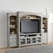 Heartland - Entertainment Center With Piers - White