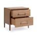 Alisen - 2 Drawer Nightstand - Napa Grove