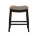 Parkside - 24'' Counter Stool - Linen / Dark Wash