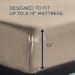 Linens - Tempur Classic Cotton Sheet Set - Sandstone - Twin