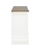 Kingston - Credenza - Whisper White And Cerused Nutmeg
