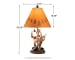 Derek - Brown - Poly Table Lamp (Set of 2)