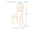 Owingsville - Black / Brown - Dining Room Side Chair (Set of 2)