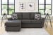 Cascilla - Slate - Sofa Chaise