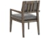 La Jolla - Arm Dining Chair - Dark Brown