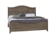 Cool Farmhouse - King Sleigh Bed - Gray