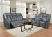 Sanibel - Sofa With Power Recline With Power Headrest And Power Lumbar (Layflat) - Dark Gray