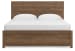 Broachmyn - King Panel Bed - Auburn