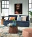 Bales - Navy - 2-Piece Modular Seating