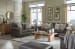 Roxmere - Umber - 4 Pc. - Sofa, Loveseat, Chair, Ottoman