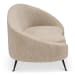 Abigail - Chaise - Light Brown