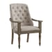 Kings Court - 7 Piece Standard Height Dining Set (Rectangular Table, Four Chairs And Two Arm Chairs) - Gray