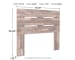 Neilsville - Whitewash - Full Panel Headboard