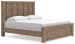 Oliandon - King Panel Bed - Light Brown