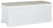 Dowdy - White - Storage Bench