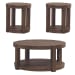 Broadmore - Optional 3 Piece Set - Brown