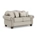 Bexley - Loveseat - Fabric - Nailhead Trim