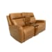 Alister - Power Gliding Loveseat With Console, Power Headrests & Lumbar - Sedona