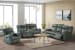 Sorrento - 3 Piece Living Room Set Sofa, Loveseat & Recliner - Charcoal