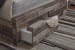 Derekson - Multi Gray - Queen Panel Bed With 4 Storage Drawers