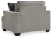 Deakin - Ash - 2 Pc. - Chair And A Half, Ottoman