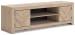 Cayboni - LG TV Stand With Fireplace Option - Tan