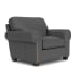 Carson - Leather Chair, Nailhead Trim