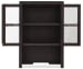Driftwood - Bookcase Hutch - Burnt Timber