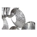 Looped Metal - Large Wall Decor - Silver