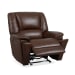 Plush - Power Gliding Recliner With Power Headrest & Lumbar - Tavern Brown
