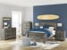 Frandern - 6 Pc. - Dresser, Mirror, Chest, Full Panel Bed - Black / Gray