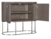 Modern Mood - Oval Nightstand - Dark Brown