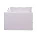 Olivia - Right Arm Facing Performance Fabric - White