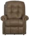 Ramsey - Power Lift Lay Flat Recliner With Heat & Massage - Silt