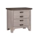 Bungalow - 2-Drawer Nightstand - Dover Grey Two Tone