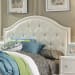 Stardust - Full Panel Headboard - White