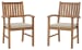 Janiyah - Light Brown - Arm Chair (2/cn)