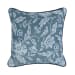 Novel Estate - 22" x 22" NV Davenport Pillow - Denim Blue