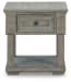 Moreshire - Bisque - Rectangular End Table