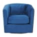 Stanton - Swivel Chair - Royale Cobalt With Nails - 3A