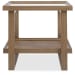 Sonnet - Rectangular End Table - Gray