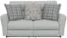 Chappy - Power Lay Flat Reclining Loveseat - Pebble