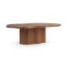 Alvaro - 94" Freeform Dining Table - Chestnut